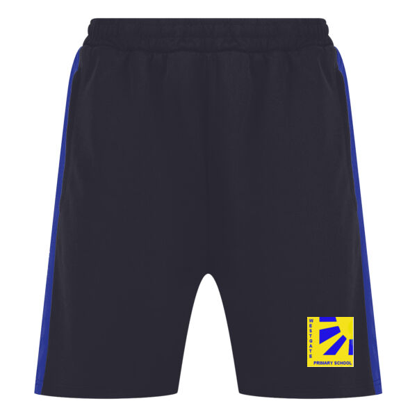 Embroidered - Finden and Hales Knitted Shorts Thumbnail